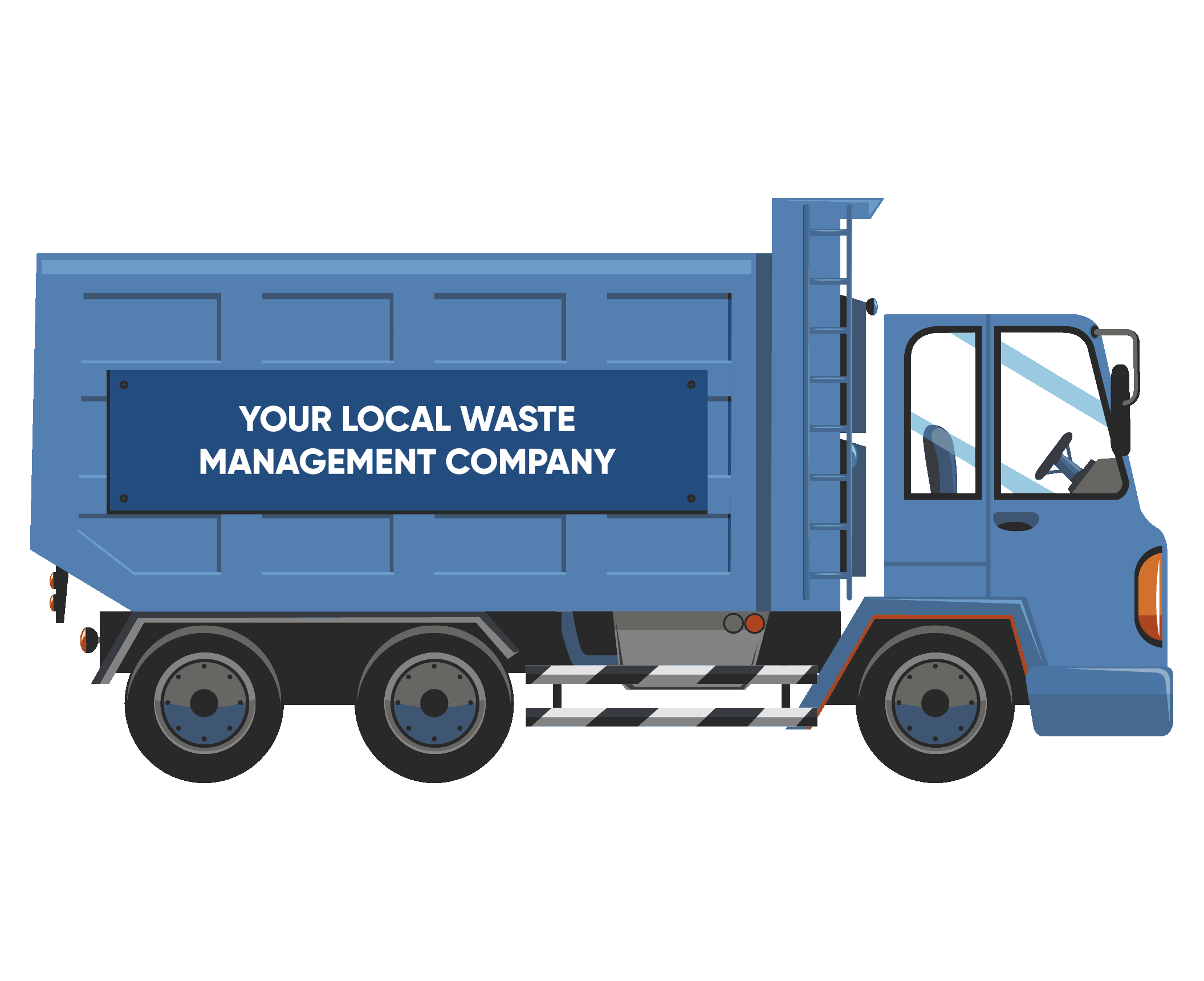 TrackerSack Waste Collection Truck